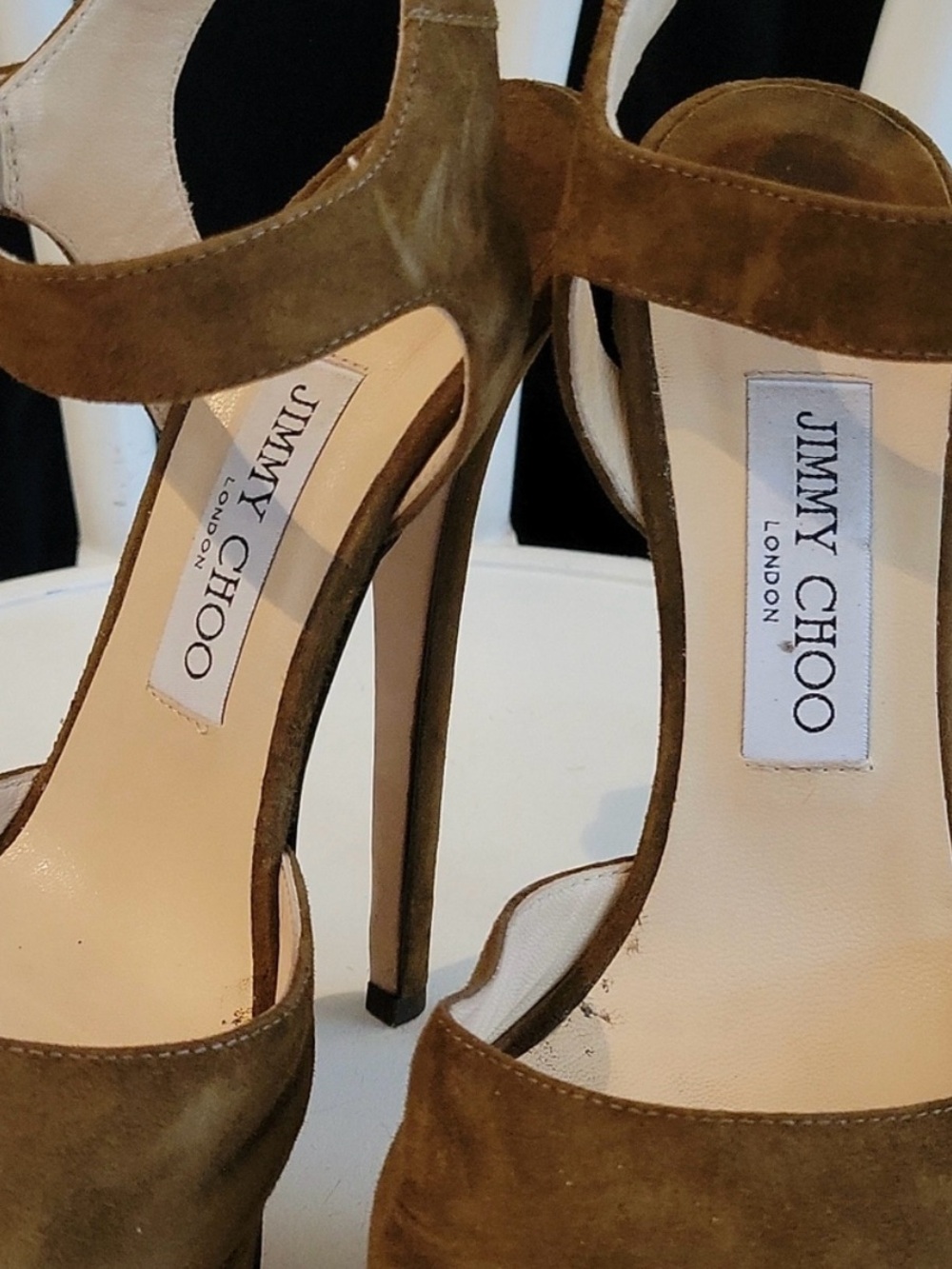 Jimmy Choo Nova brown platform heels - Picture 5 of 7